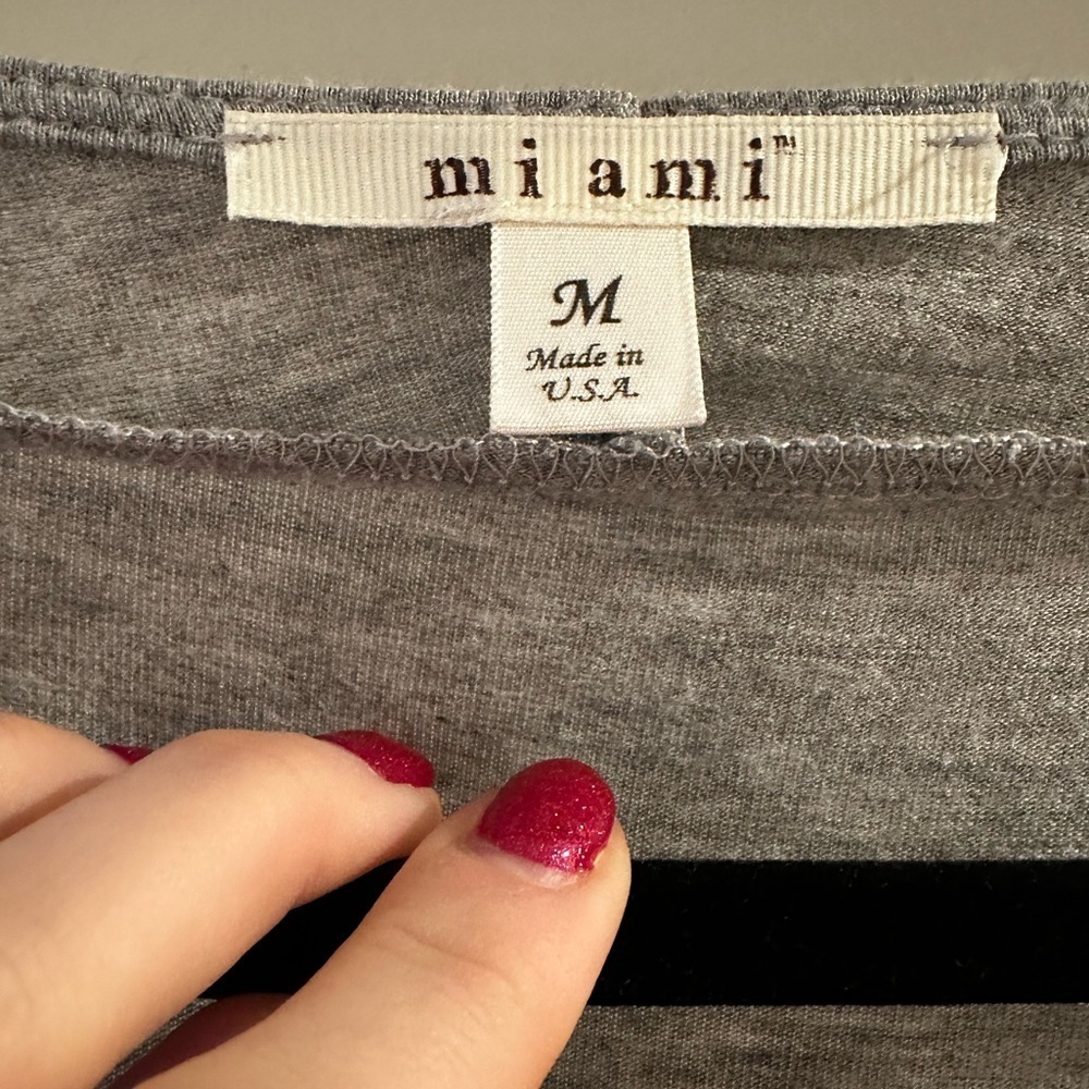 Gray Women's Top - Picture 4 of 4